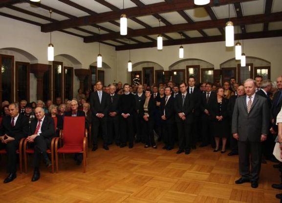 Gäste beim Neujahrsempfang am 6. Januar 2013